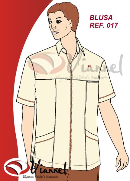Camisa Asistencial Hombre H017